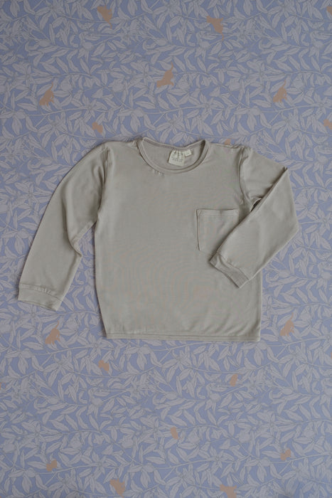 Kid's Boo Long Sleeve Top in Moonlight