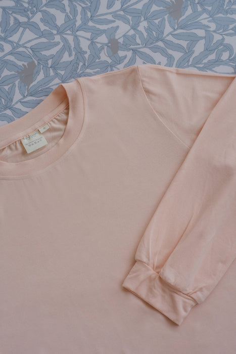 Unisex Adult's Boo Long Sleeve Top in Rosebloom