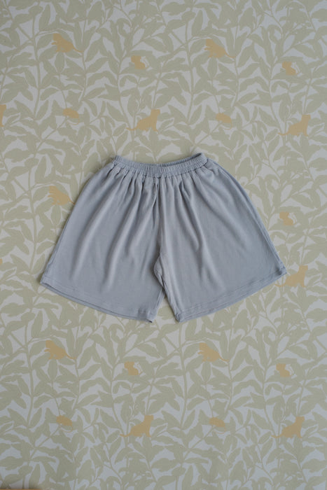 Kid's Boo Short Pants in Faded Denim