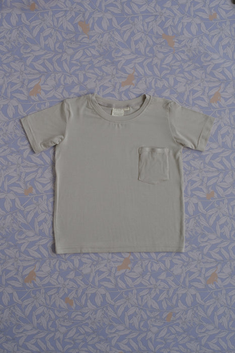 Kid's Boo Short Sleeve Top in Moonlight