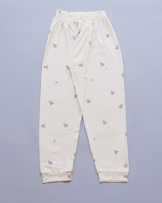 Kid's Boo Long Pants in Blueberries