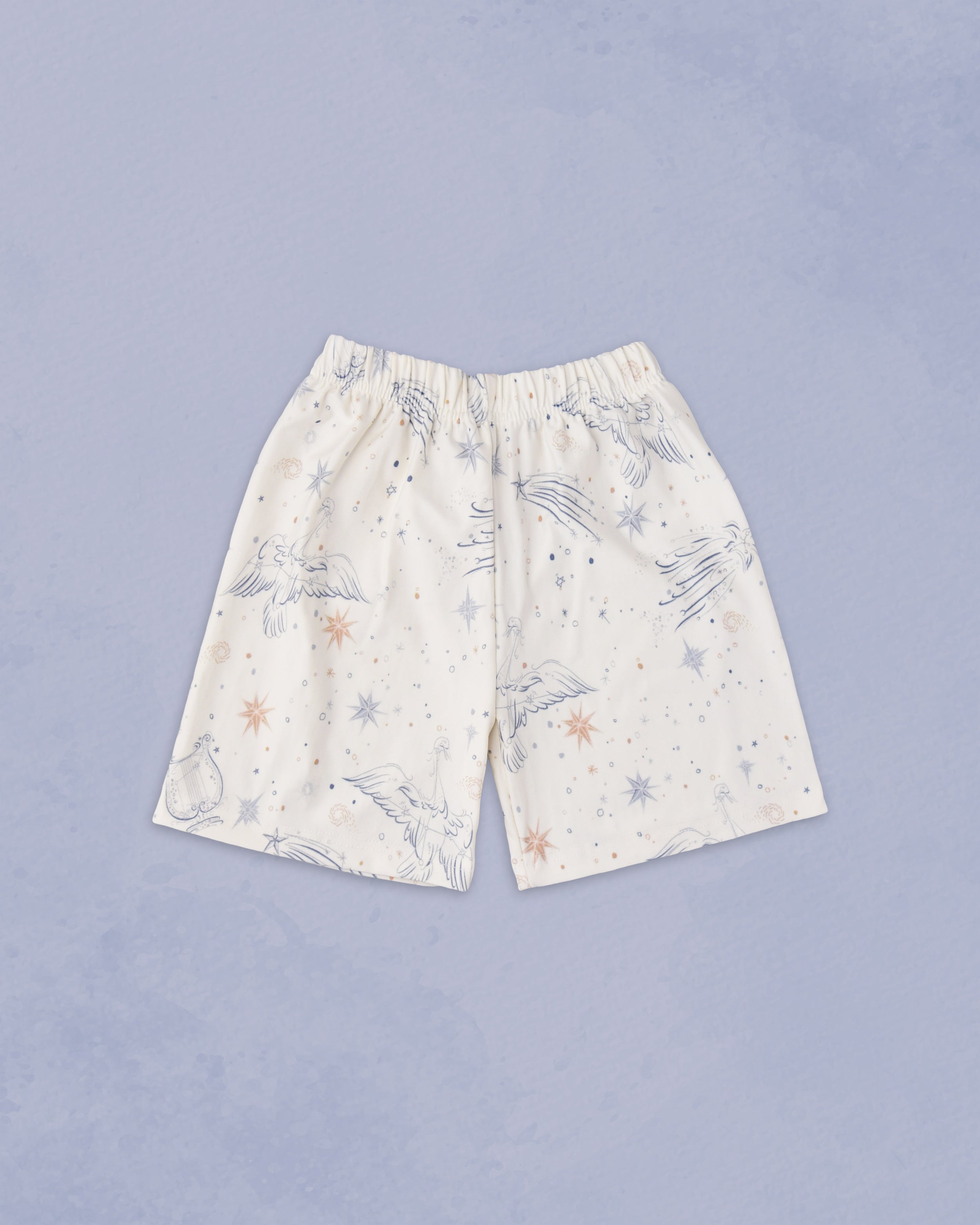 Kid's Boo Short Pants in Celestial Map