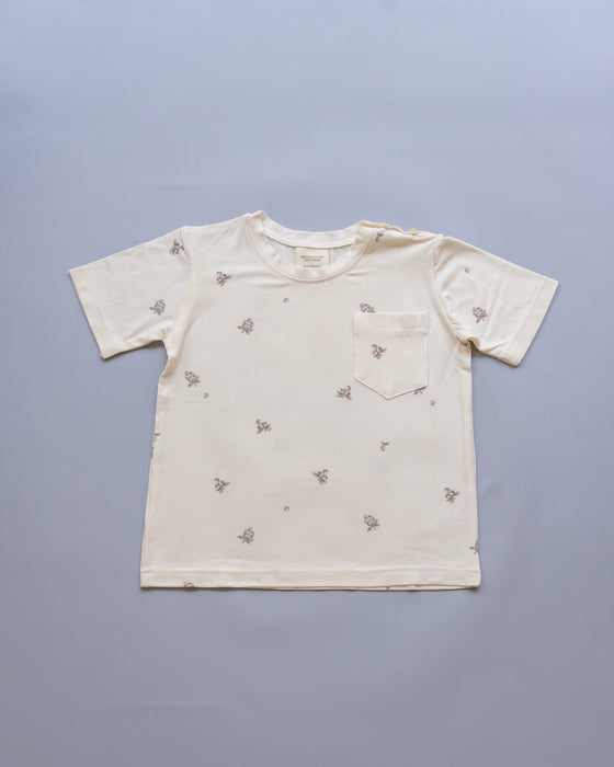 Kid's Boo Short Sleeve Top in Blueberries