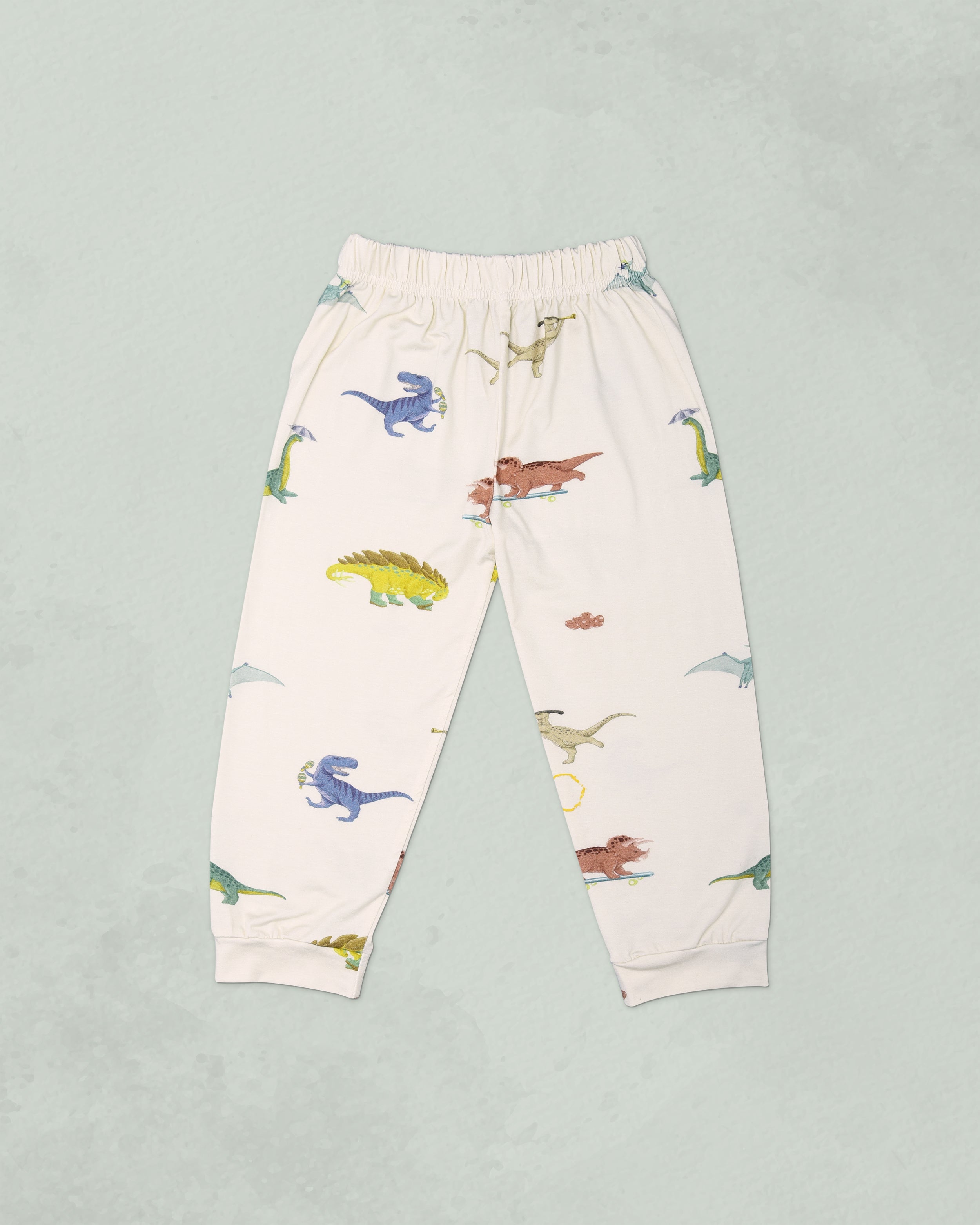 Kid's Boo Long Pants in Dinosarium