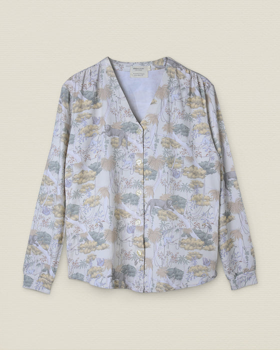 Woman's Jane Top in Understory Beige