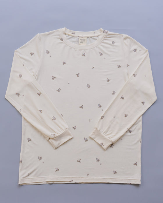 Woman's Boo Long Sleeve in Blueberries