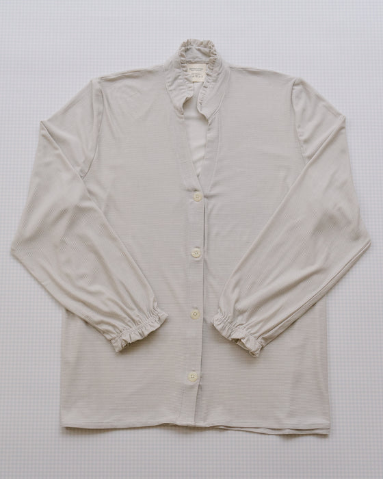 Woman's Jo Top in Stripes Grey